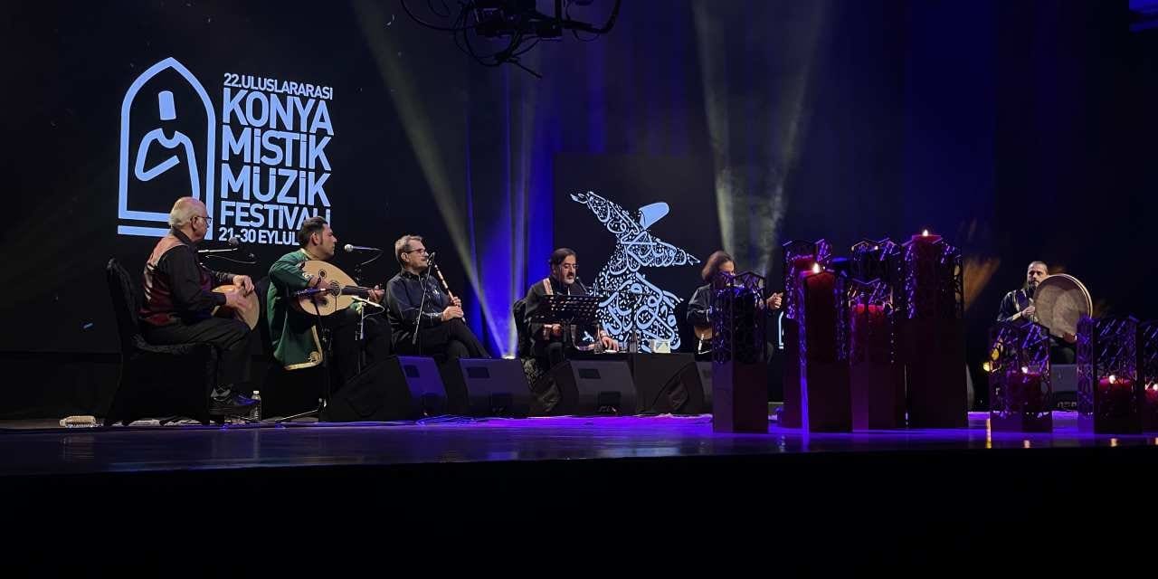 Konya da düzenlenen Mistik Müzik Festivali bitti