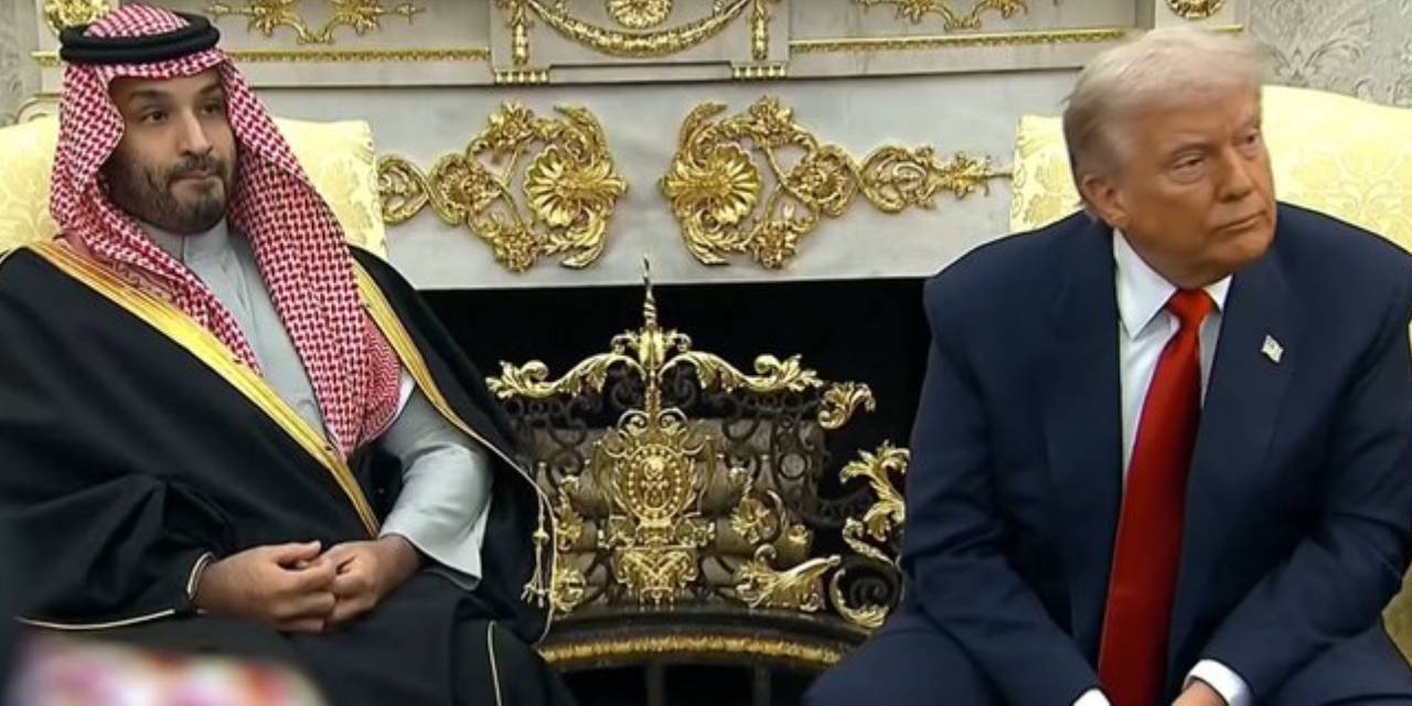 Trump ve Muhammed bin Selman, Beyaz Saray da bir araya geldi