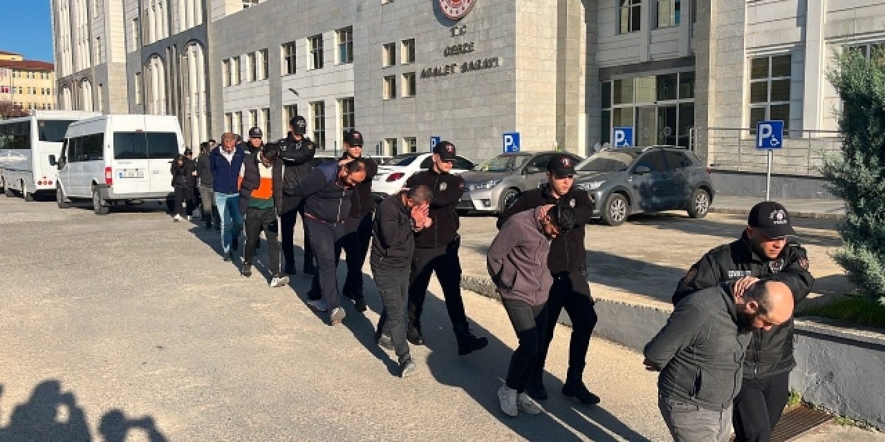 İzmit te bungalov dolandırıcılığına 23 tutuklama