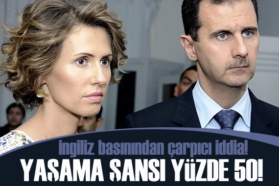 İngiliz basını: “Esma Esad ın yaşama şansı yüzde 50”