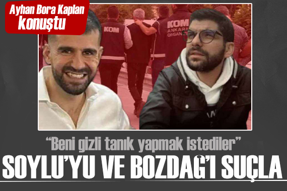 Ayhan Bora Kaplan Odatv ye konuştu: Süleyman Soylu ve Bekir Bozdağ ı suçla