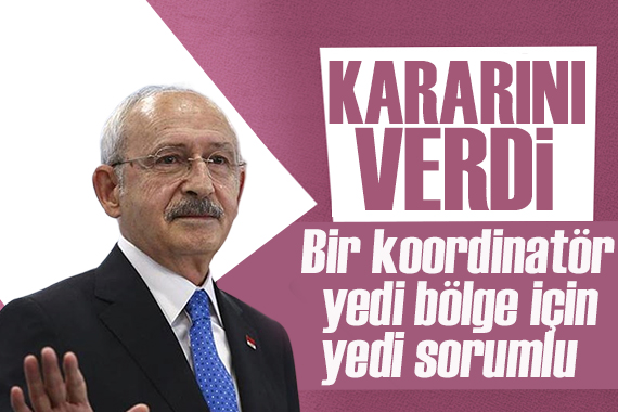 CHP de kritik karar! Bir koordinatör yedi bölge için yedi sorumlu