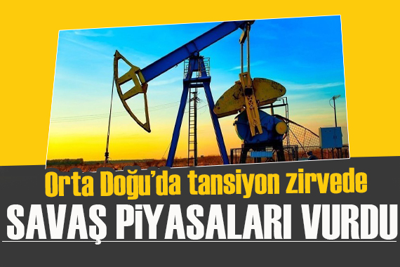 Orta Doğu daki gerilim devam ediyor! Savaş piyasaları vurdu