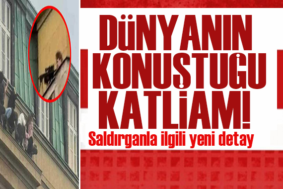 Prag da 15 kişiyi katleden saldırganla ilgili yeni detay