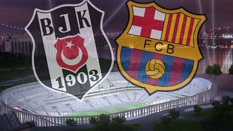 Barcelona dan olay Beşiktaş paylaşımı