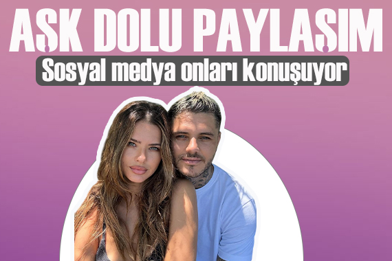 Mauro Icardi den, aşk dolu paylaşım!
