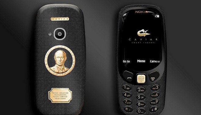 Putin e özel Nokia 3310