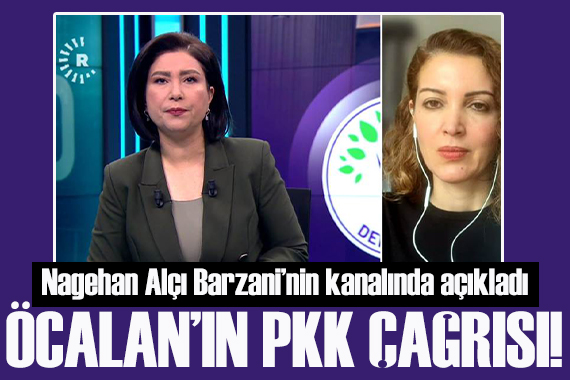 Öcalan neden çağrı yapmıyor ? Nagehan Alçı, Barzani nin kanalında açıkladı
