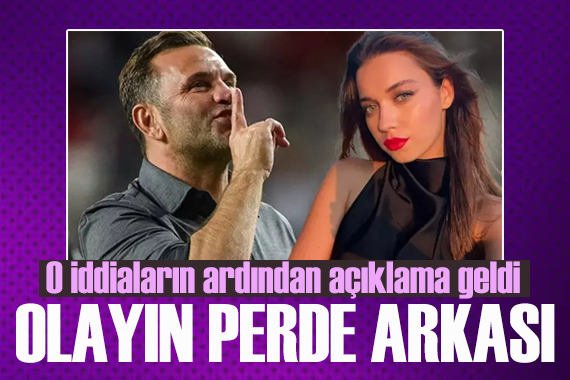 Afra Saraçoğlu nun adı Okan Buruk la anılıyor...  O iddialara açıklama geldi