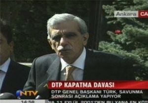 DTP Sözlü Savunmasını Bitirdi