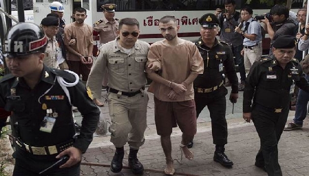 Katliam sanıkları duruşmaya böyle getirildi!