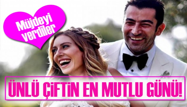 Kenan İmirzalıoğlu ve Sinem Kobal'ın en mutlu günü!