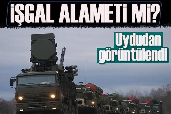 Uydudan görüntülendi! İşgal alameti mi?