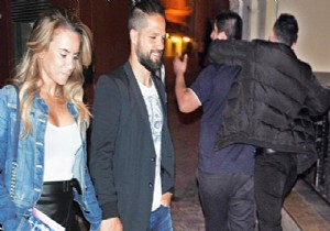 Diego Ribas ve eşinin olaylı gecesi!