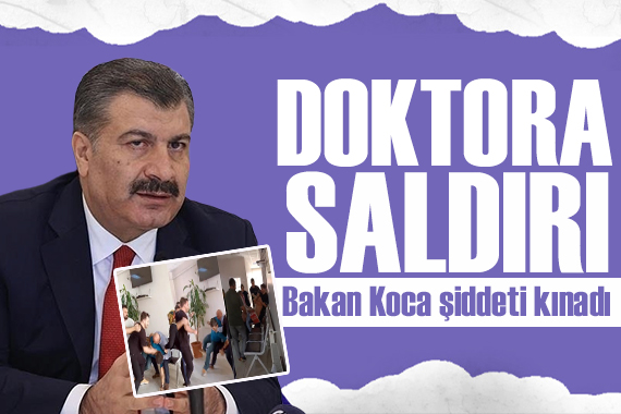 Kocaeli de doktora saldırı! Bakan Koca: Anlayacakları dil, kanunun vereceği cevap olacaktır