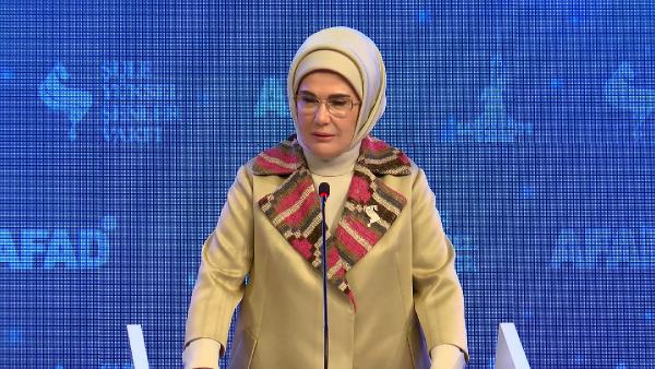 Emine Erdoğan: Türkiye milli gelirine oranla dünyanın en cömert ülkesi