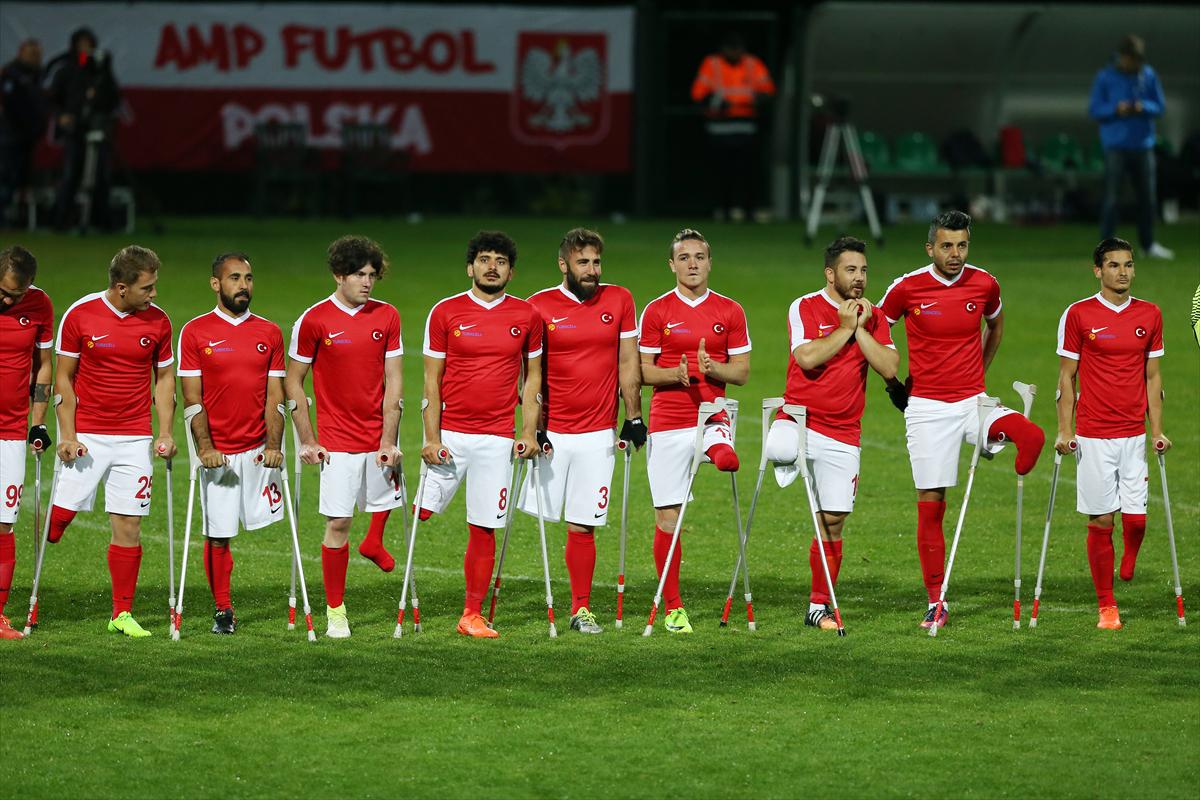 Ampute Milli Futbol Takımı finale yükseldi