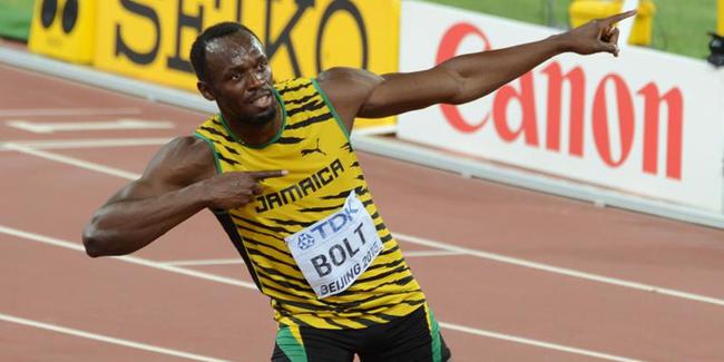 Ve Usain Bolt, artık gol atacak!