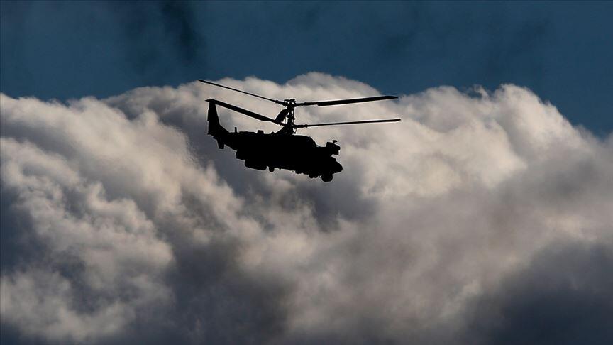 Çin de helikopter kazası: 4 ölü