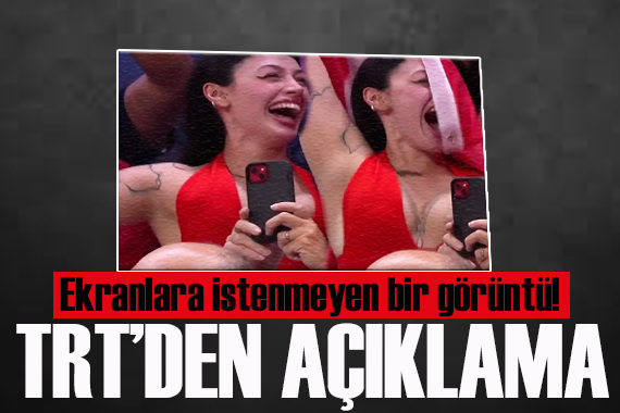 TRT Spor dan o görüntüler hakkında açıklama