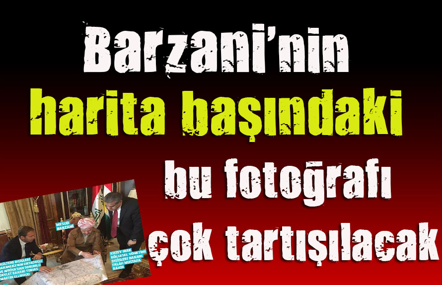 Harita başındaki bu fotoğraf çok tartışılacak