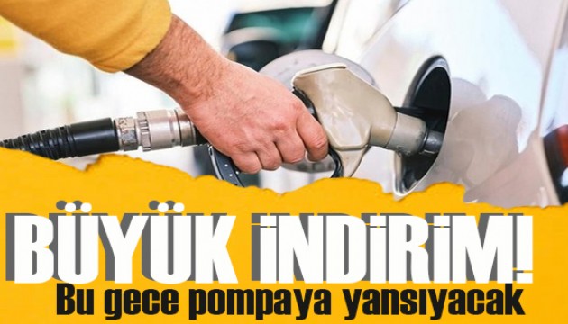 Motorine indirim! Bu gece yarısı pompaya yansıyacak
