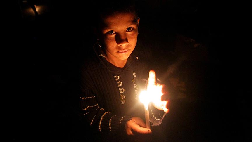 Gazze ye  elektrik  yardımı