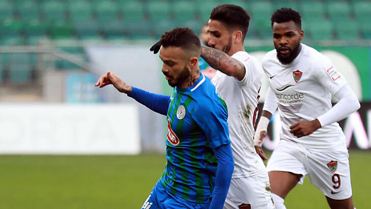 Rizespor, Hatayspor u tek golle yıktı