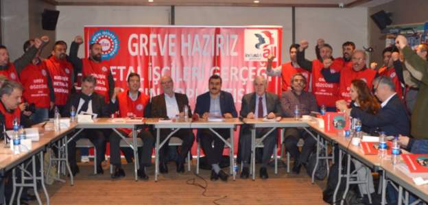 DİSK Birleşik Metal-İş 2 Şubat ta greve gidiyor