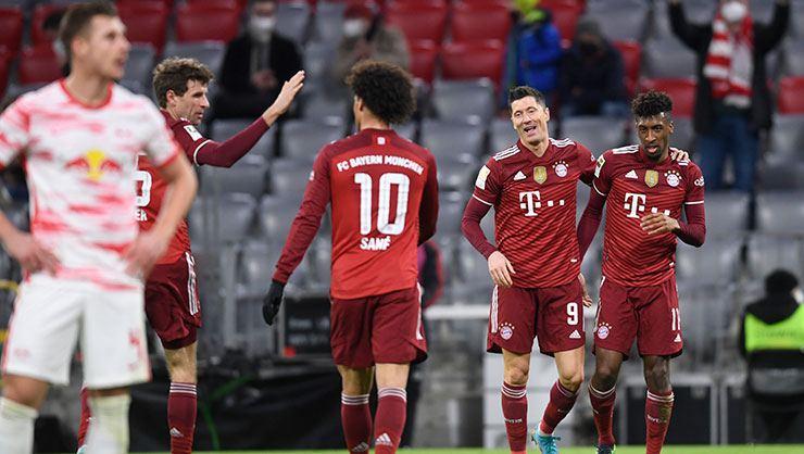 Bayern Münih, Leipzig i 3-2 mağlup etti