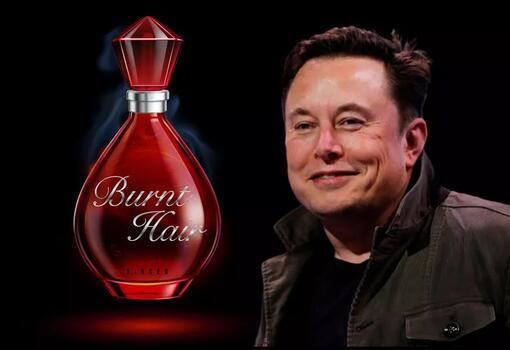 Elon Musk’tan sıra dışı tasarım! Yanık saç kokan parfüm