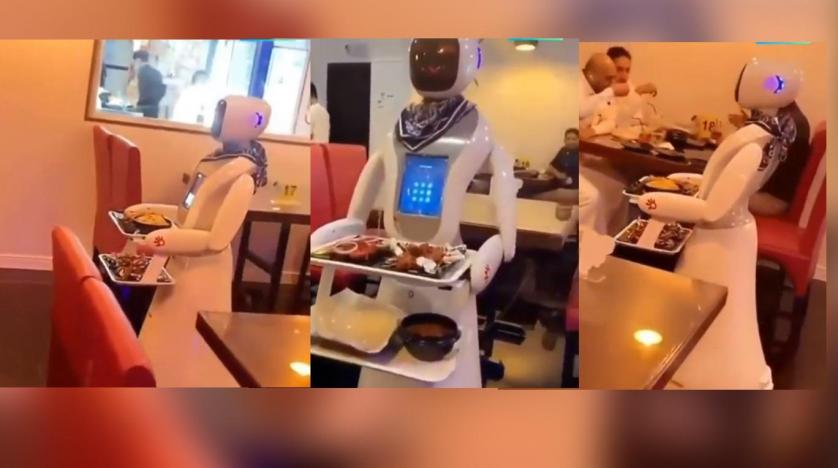 Suudi Arabistan ın robot restoranı açıldı