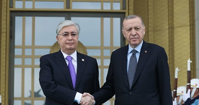 Erdoğan dan Tokayev e taziye telefonu