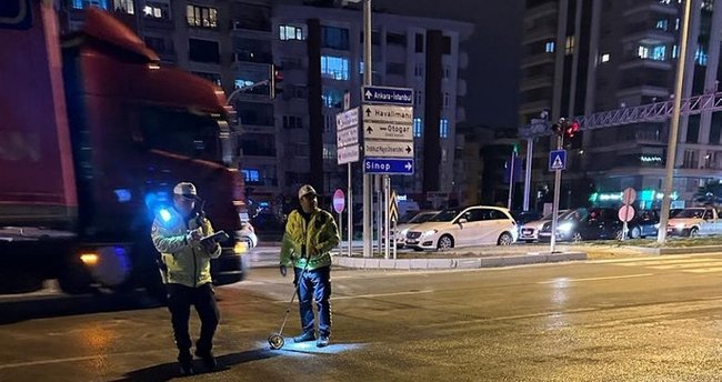 Samsun da motosiklet kazasında bir polis şehit oldu