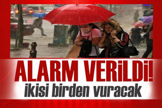 Meteoroloji den hafta sonu için hava durumu uyarısı!
