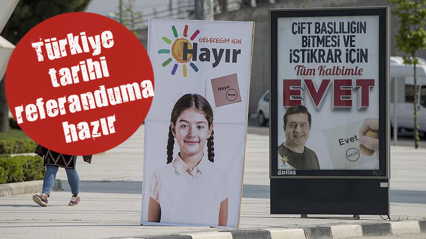 Türkiye tarihi referanduma hazır