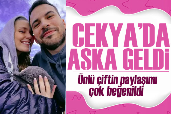 Aslı Enver Çekya da aşka geldi! Romantik paylaşımı çok beğenildi