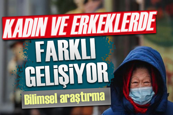 Çarpıcı araştırma: Omicron semptomları kadın ve erkeklerde farklı gelişiyor!