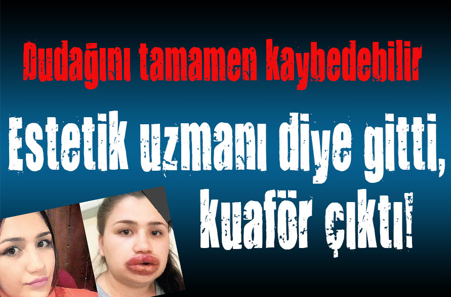 Estetik uzmanı diye gitti, kuaför çıktı