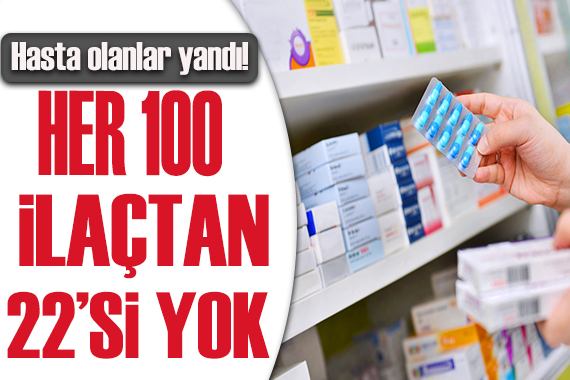 Eczacı Odası Başkanı açıkladı: İlaç bulamıyoruz!