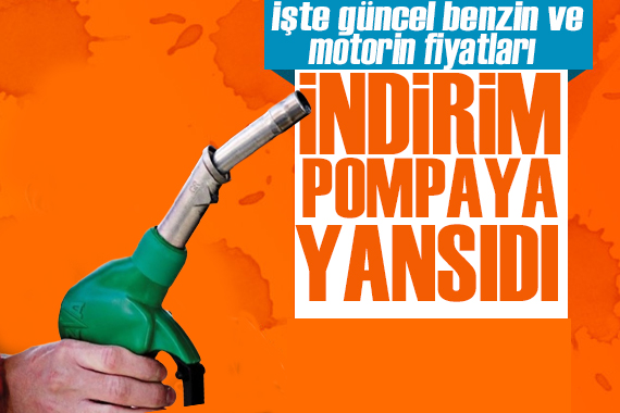 İndirim pompaya yansıdı: İşte güncel benzin ve motorin fiyatları