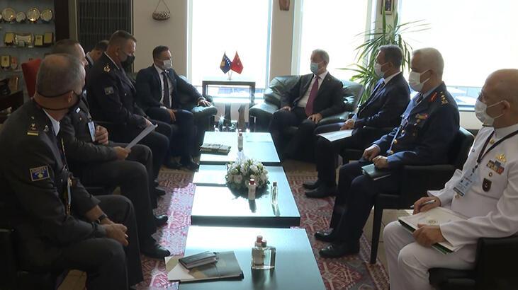 Bakan Akar, mevkidaşı Mehaj ile görüştü