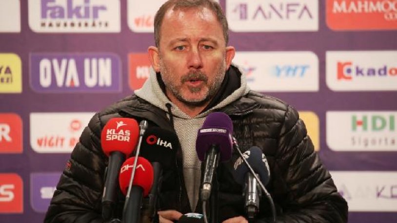 Sergen Yalçın: Şans bulduk ve gol atarak maçı kazandık