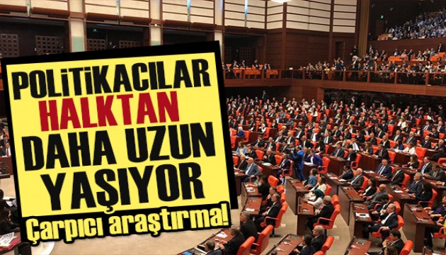 Çarpıcı araştırma: Politikacılar halktan daha uzun yaşıyor