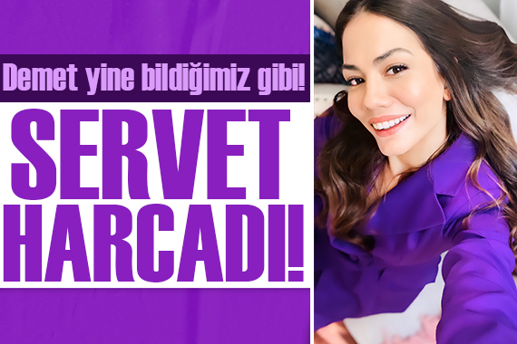 Demet Özdemir in şıklığının bedeli dudak uçuklattı