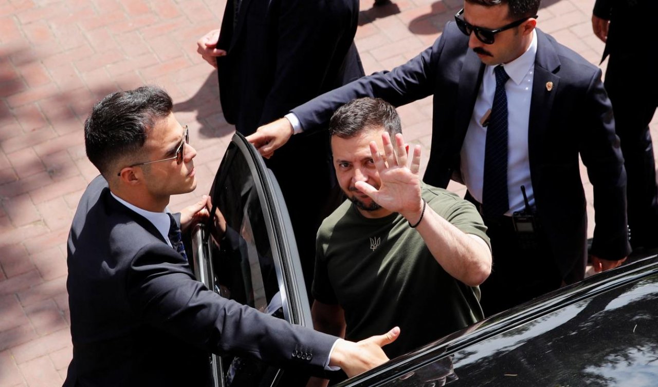Ukrayna Devlet Başkanı Zelenskiy, İstanbul a geldi