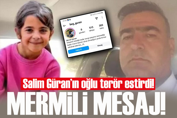 Salim Güran ın oğlu Devran Güran dan  mermi li tehdit!