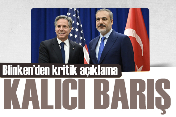 Blinken den açıklama: Orta Doğu da kalıcı barışı görüştük