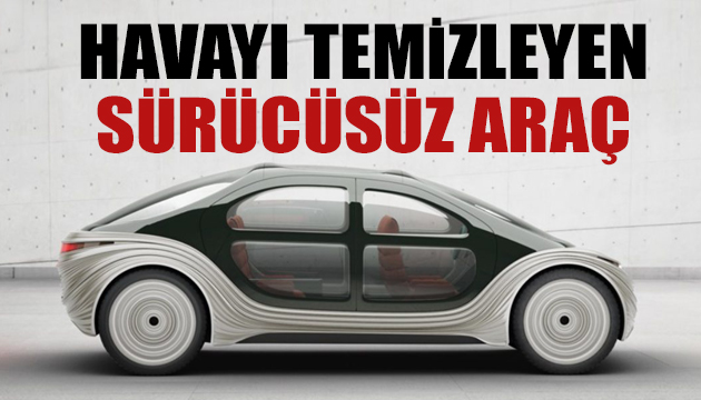 Havayı temizleyen sürücüsüz araç