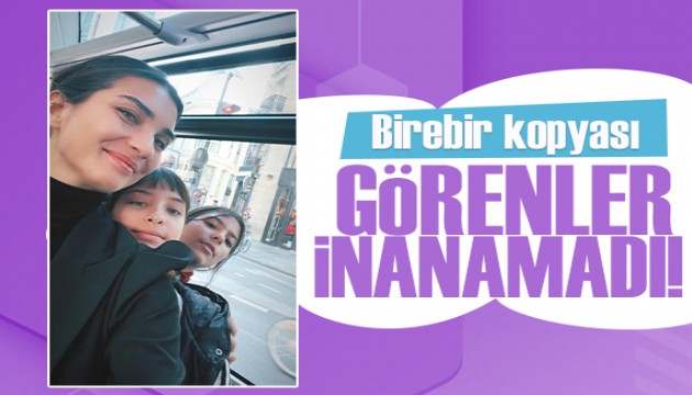 Tuba Büyüküstün ün kızlarını görenler babasının aynısı dedi!